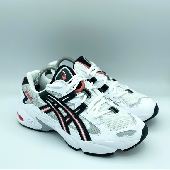 Asics Other - Asics GEL-KAYANO 5 OG White Black Red Size 9